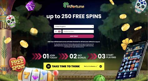 mfortune casino 250 free spins